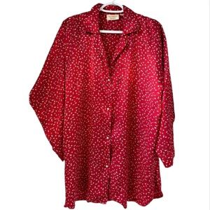 Victoria's Secret
Vintage 80s 90s Oversized Nightgown with Pearl Details